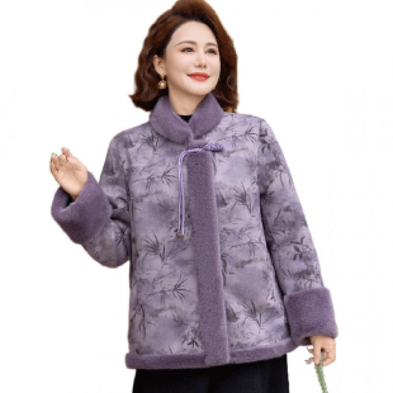 Fleece and thickened double-sided double-wear noble autumn and winter mink fleece jacket, new women's coat, worn on both sides