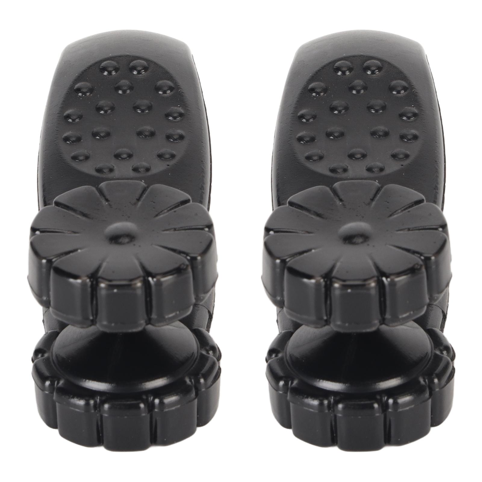 

2 шт. зажим «Пасть тигра» маленький, простой в эксплуатации, для снятия боли и стресса, пластиковый зажим для акупрессуры LI4 чёрный