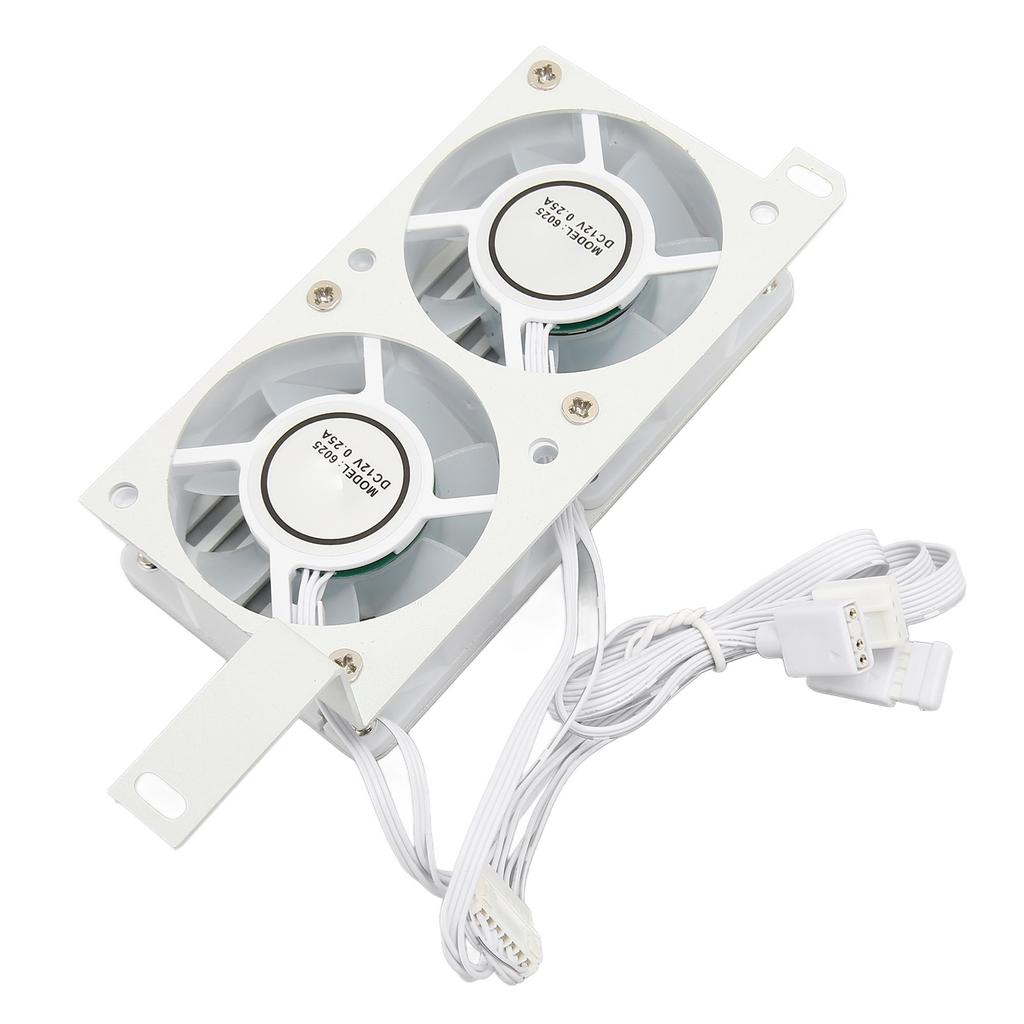 Memory Cooling Fan Double 6025PWM 1000 to 3000RPM 5V 3Pin Aura Sync ARGB Memory   for DDR DDR2 DDR3 DDR4 DDR5