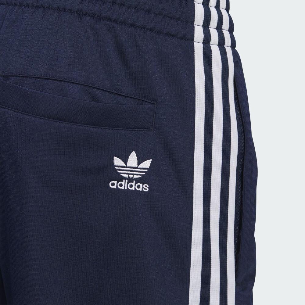 Adidas Originals Logo Lettre Imprimé Rayures Pantalon Tricoté Sport Simple Confortable Rétro Pantalon Unisexe Indigo Foncé JL8402