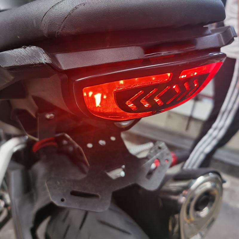 New Motorcycle Rear Tail Lamp Shell Flashing Light Protective Cap For Honda CB300R 250R 150R CB650R CBR650R