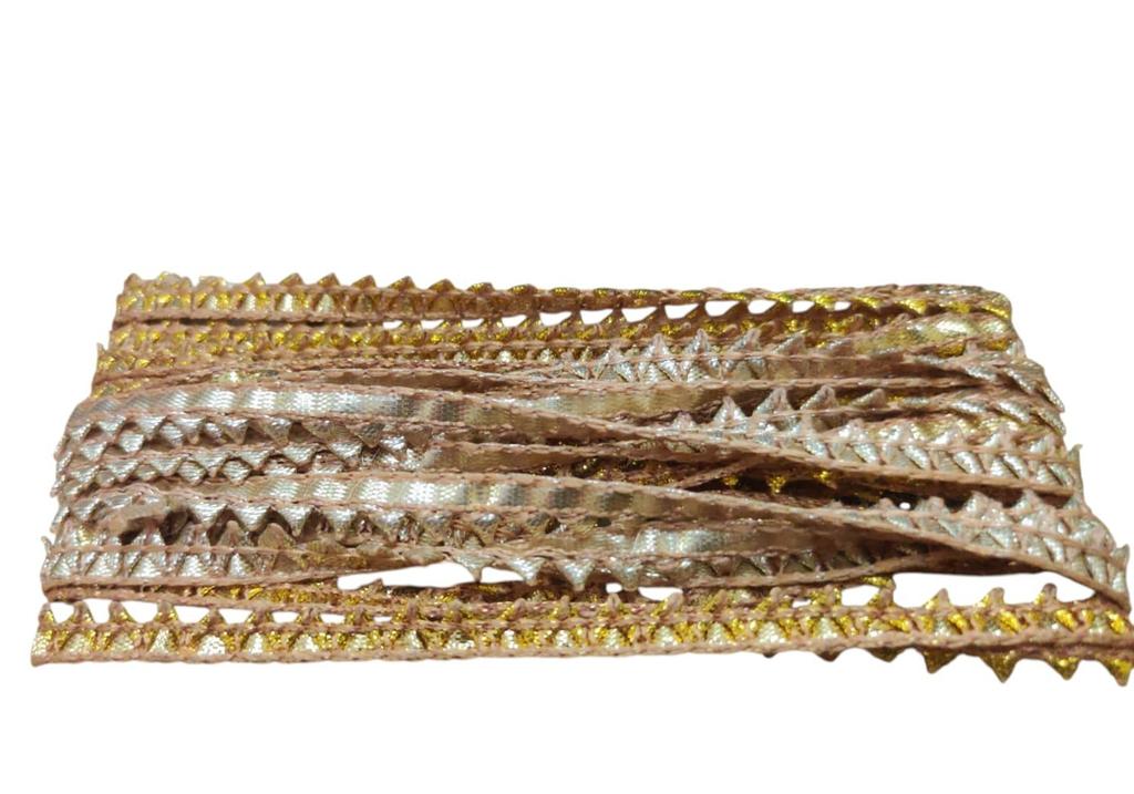 @ Gota Border Lace For Dresses 9 Mtr Antic Gold 22Gm UKR933_60%OFF