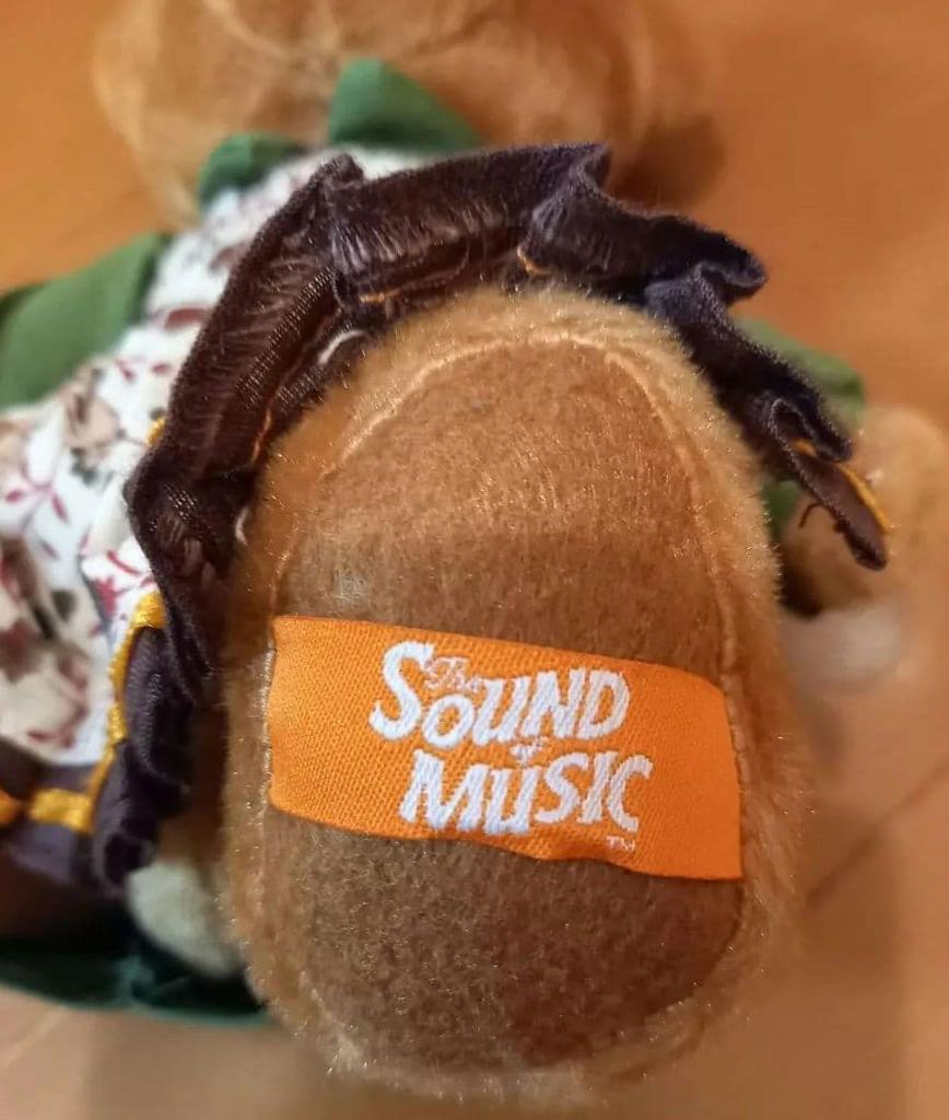 [USED] The Sound of Music Maria Teddy Bear Plush Toy Shiki Theatre Company Bear
