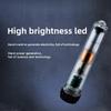 Shake-Powered Faraday Electromagnetic Physics Teaching Aid Transparent Self-Powered Kids Stem Emergency Educational Flashlight