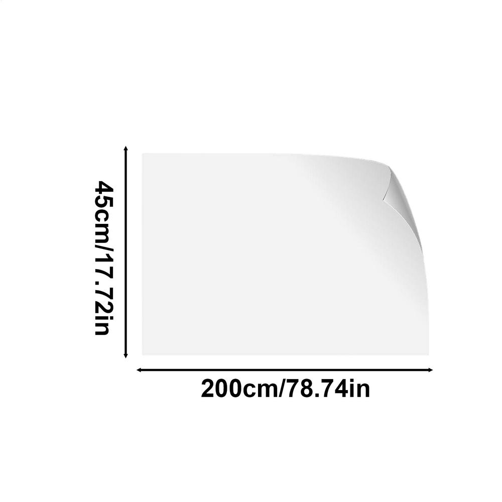 

Reusable Electrostatic Whiteboard Wall Sticker Without Damage Premium Static Cling Easy To Apply And Remove Writing Paper Film