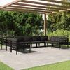 VidaXL Garden Lounge Set 9 Pcs with Cushions Patio Furniture Terrace Furniture Set Outdoor Furniture Aluminium 3107814