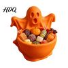 Multi Functional Storage Organizer 3D Printed Ghost Candy Bowl for Halloween Party Decorations, Multi-functional Desktop Decorative Shaped Trinkets &
