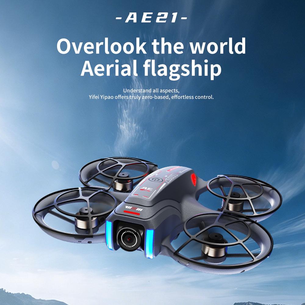 AE21 Drone with 4.3-Inch Screen: Four-Rotor Mini Quadcopter for Aerial Photography