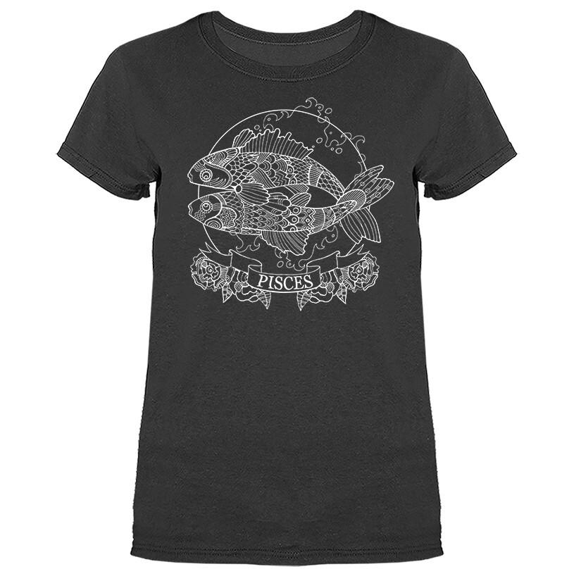Рыбы Знак Зодиака Гороскоп Астрологическая Женская Футболка Унисекс Футболка XL