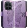 Flip Case for Xiaomi Redmi Note 15 5G / Poco M8 5G, Butterfly, Purple