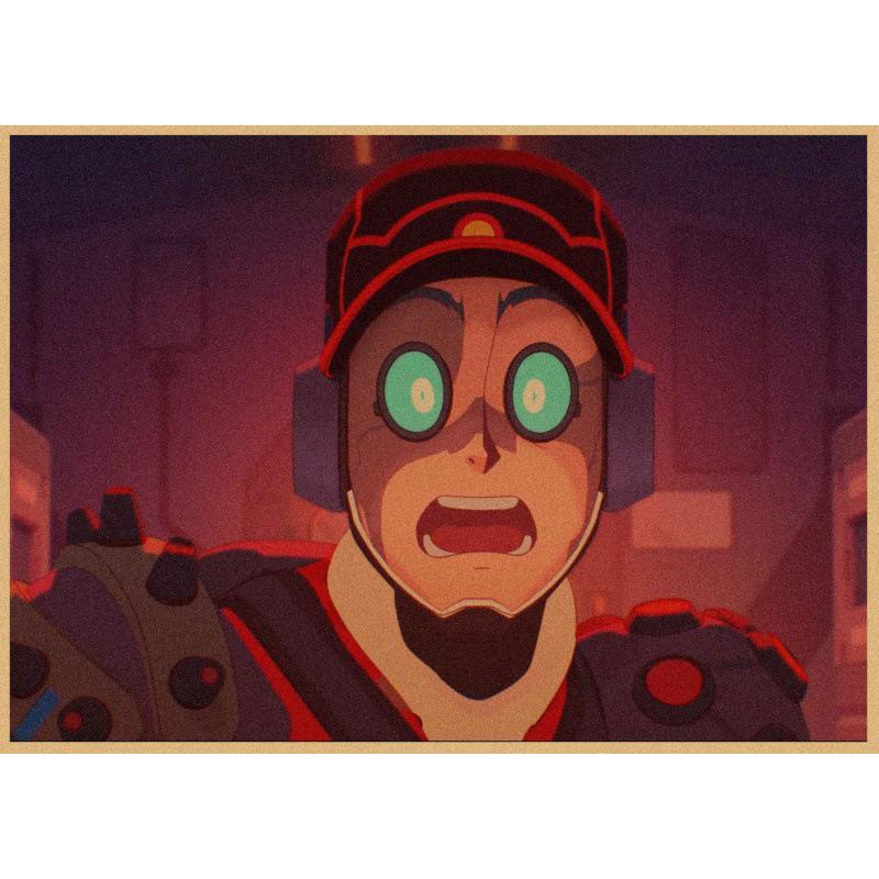 Love, Death & Robots Vintage Kraft Paper Poster