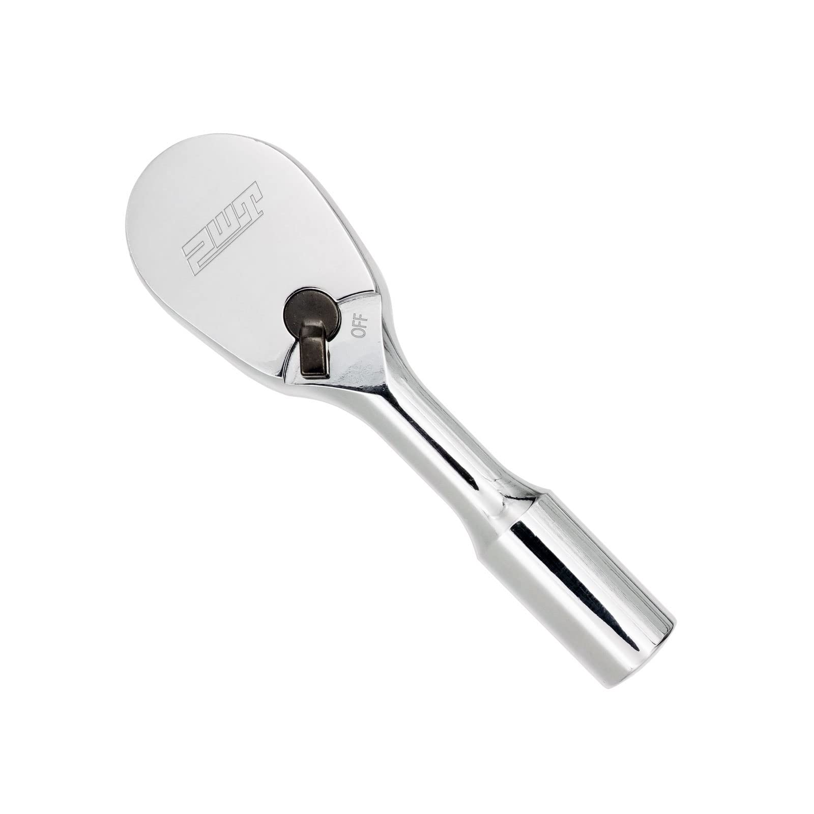 

PWT Ratchet Handle Socket 90 SRH38SH312 Wrench, Short, Stabilized, 9.5mm 3/8 Drive, 3.5 Length, Gears,