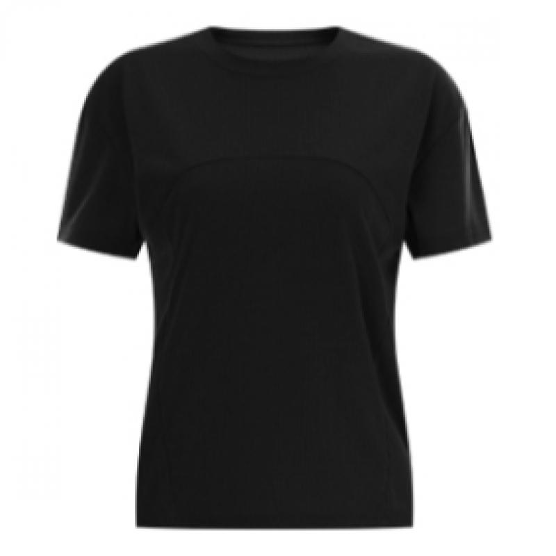 Shop Women Round Ribbed Short Sleeve Tee Mint Dai Wsh 11951