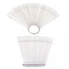 50Pcs Fan-shape Nail Art Tips Polish Board Display Practice Sticks Manicure Tool