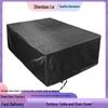Black 210D Cross-Border Outdoor Furniture Cover: Weatherproof Square Table & Chair Protection