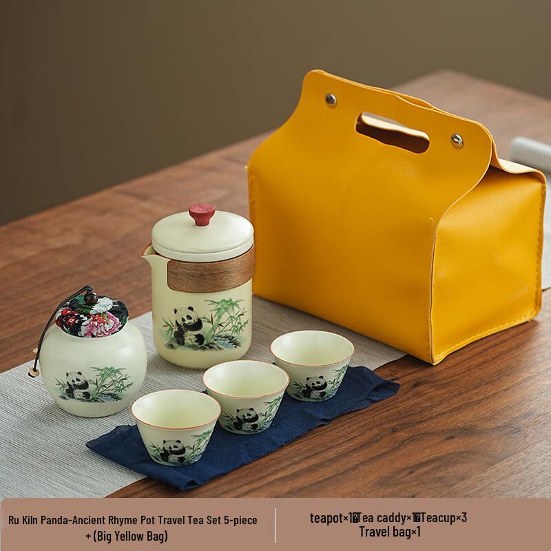 Panda Kung Fu Tea Set