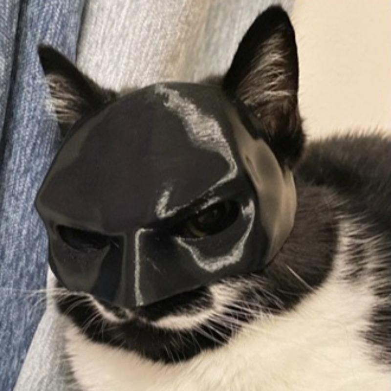 1pcs Pet Cat Mask Cat Decorative Mask Funny Cat Cosplay Mask Pet Accessory Cat Face Mask for Pet Decoration