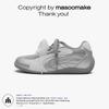 Cowhide Version~ Fashion Ins Trendy Casual Shoes Mesh Breathable 2025 Summer New Sports Shoes Flat Single Shoes