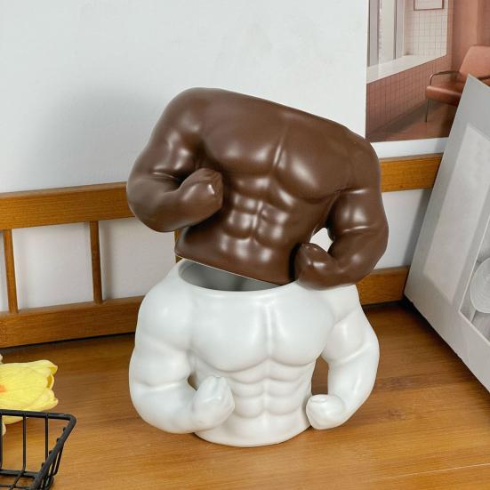 Kubek tematyczny fitness Mięśniak Kubek do kawy Duża pojemność Ceramiczna butelka na wodę Nowatorski prezent dla miłośników siłowni Urodziny Prezent dla par