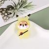 Cute Shiba Inu Bag Key Chain Shoulder Bag Keychain Key Rings Flashing Light Keychain Doll Pendant