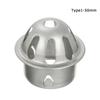 Steel Anti-blocking Drainage Plumbing Fitting Roof Floor Drain Rain Pipe Cap Balcony Drainage Cover