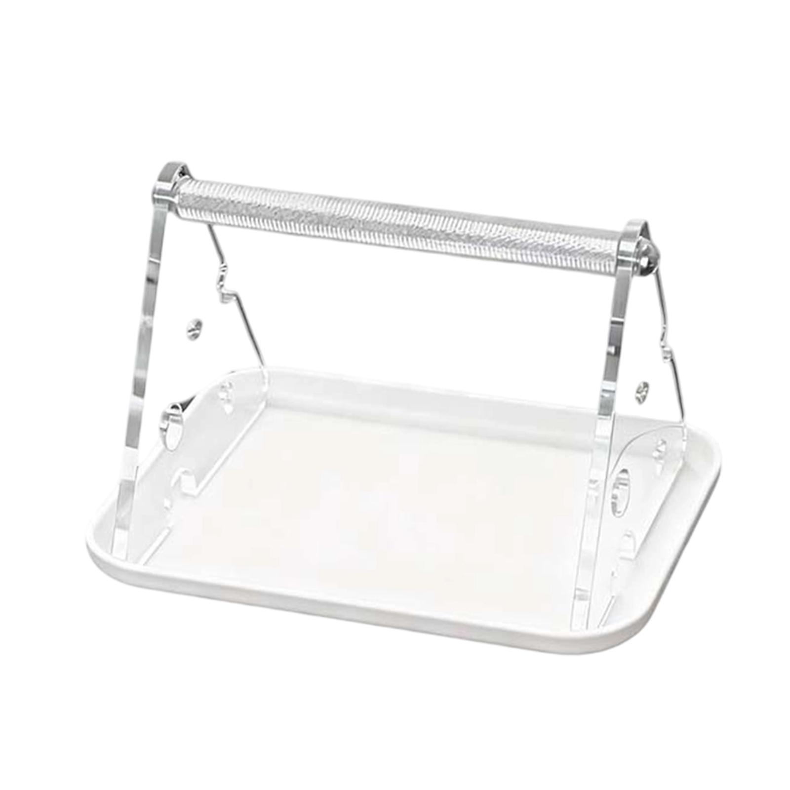 

Металлическая акриловая настольная жердочка для птиц, игровая площадка для попугаев, стенд для стачивания клюва, инструменты для упражнений для маленьких птиц белый