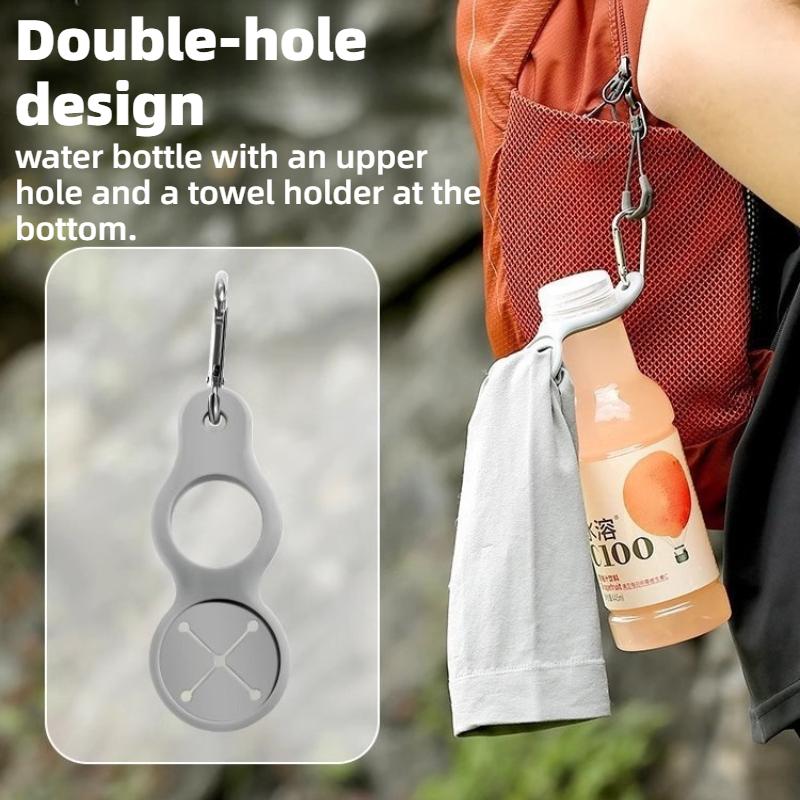 Bottles Carrying Clip Holder Hook Silicones Water Bottles Buckles Water Bottles Clip for Sports and Outdoor Activity