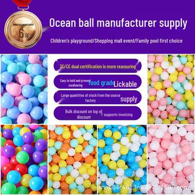 Eco-friendly Non-toxic Colorful Baby Playground Plastic Bobo Balls