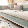 Chenille Lattice Sofa Cushion for Living Room Non-slip Sofas Towel Couch Covers Corner Couch Mat Seat Pad Modern Home