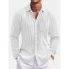 Men's Front Buttonless Shirt