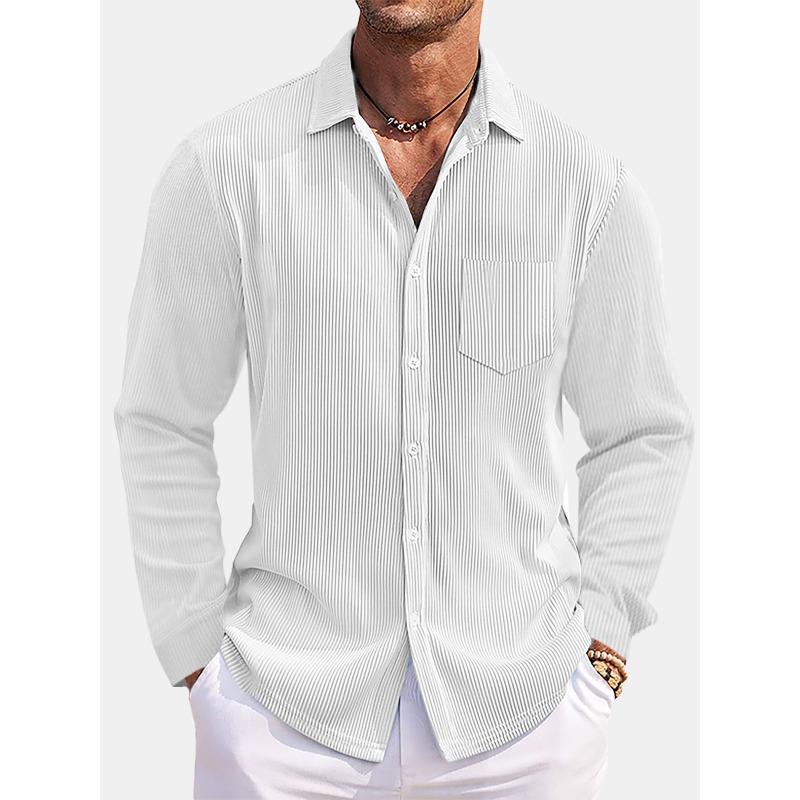 Men's Front Buttonless Shirt