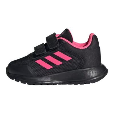 Tensaurrun 2.0 Versatile Shock Absorbing Low Top Walking Shoes Baby Shoes Black Pink IF0364