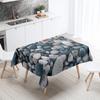 Creative Plant Love Printing Tablecloth Scenic  Camping  Antifouling Waterproof Table Home Decoration