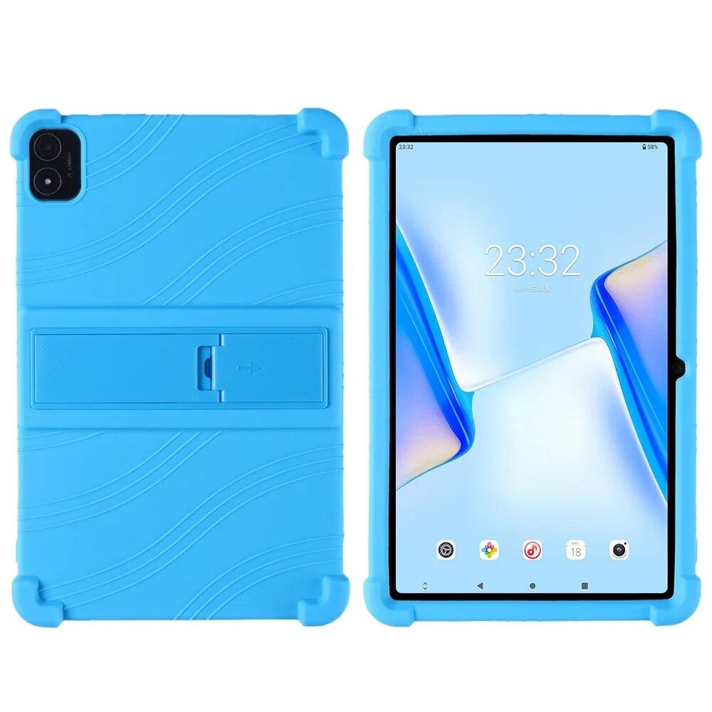 TECLAST M40PLUS/P40HD/P40S 10 inç 2023 Tablet için Koruyucu Kılıf, Jumper Ezpad M10SE 10 inç için Çocuk Dostu Yumuşak Silikon Ayarlanabilir Standlı Kapak