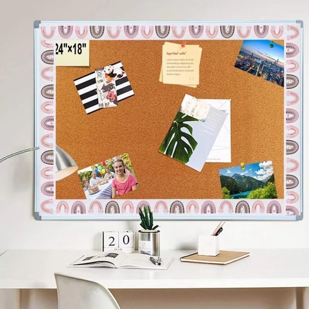 Self Adhesive Chalkboard Board Border Rainbow Border Classroom Decors Border Paper Handmade Crafts