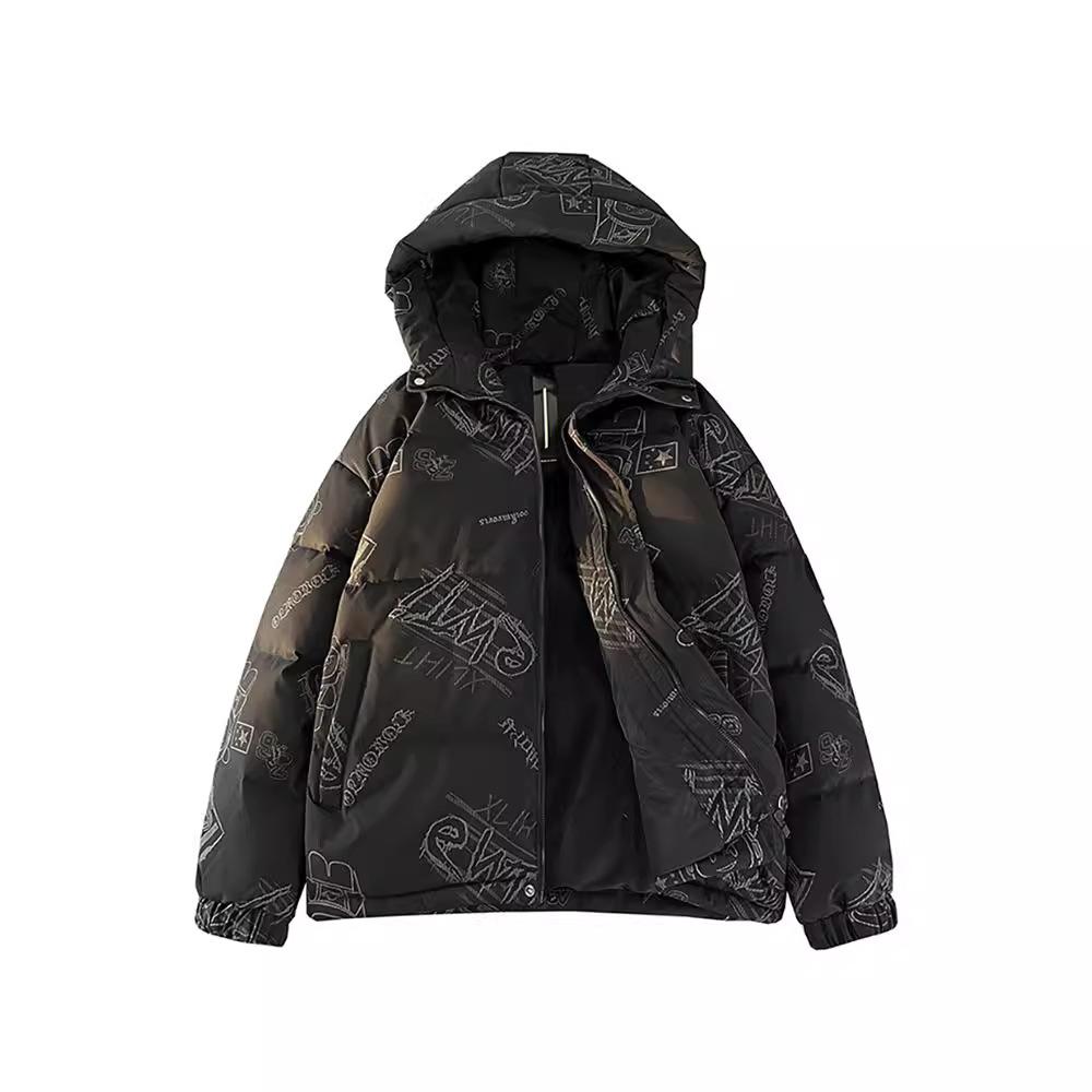 LOGO Fashionable Winter Down Jacket Youth Style