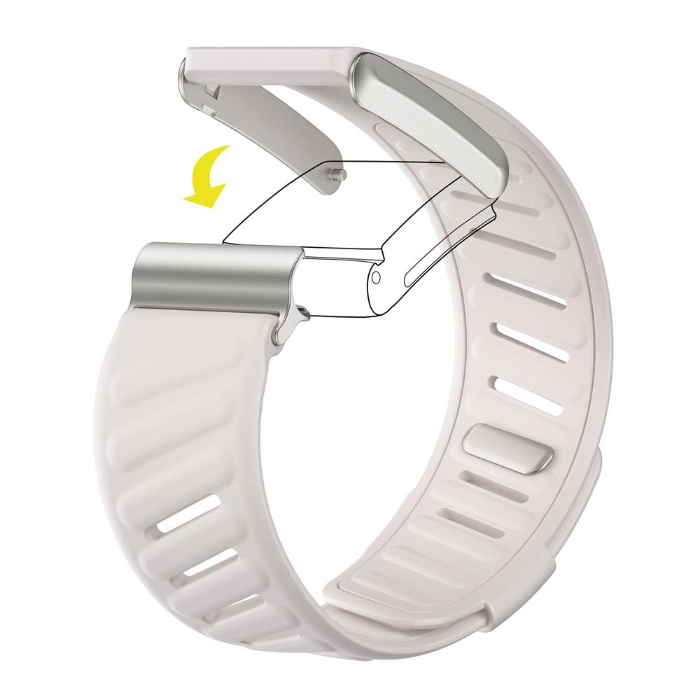 Compatible for Whoop 1.1 Sport Flex Wrist Band Soft-Touch Silicone Waterproof and Sweatproof Replacement Adjustable Watch Strap
