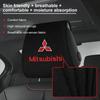 Car Seat Back Headrest Pillow Storage Bag Dustproof Cover Emblem For Mitsubishi ASX Lancer Outlander Pajero EVO EX Lancer