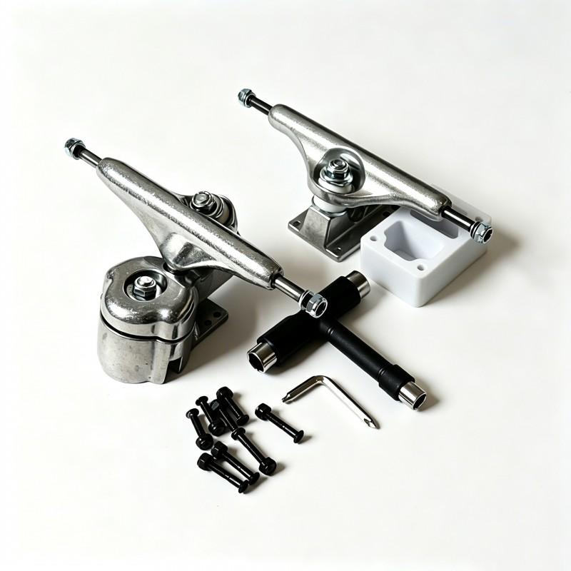 Aluminum Land Skateboard Truck With Steering Adapter S5 S7 CX4 Rabbit Base Compatible