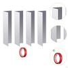 4 Pieces Garage Door Seal Guards Weather Stripping Multipurpose Easy Install Threshold Seals