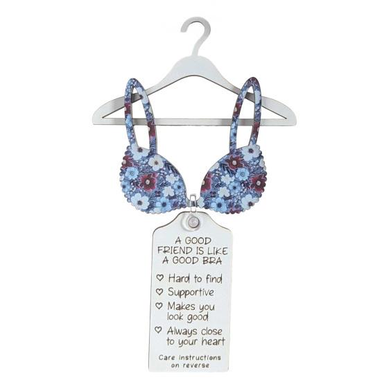 A Good Friend Is Like A Good Bra Ornament Funny Best Friend Christmas Ornament Holiday Keepsake Gift for Adults Women Friends Coworkers