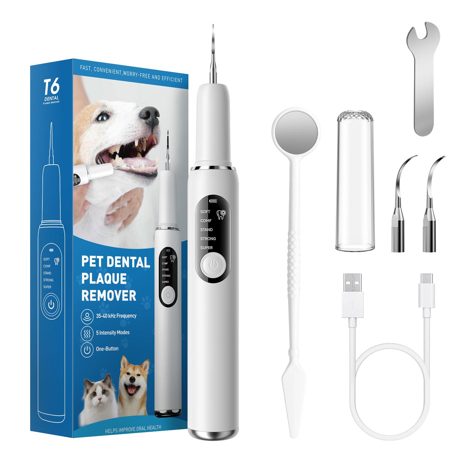Pet Ultrasonic Dental Cleaner Dog Teeth