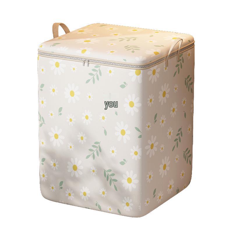 Waterproof Fabric Storage Bag - Large Capacity for Quilts, Comforters, and Closet Clothes