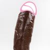 Realistic Long Dildo Black Anal Plug with Suction Cup Big Penis Butt Plug Long Dick Sex Toys for Women Men Phallus Anal Dilator