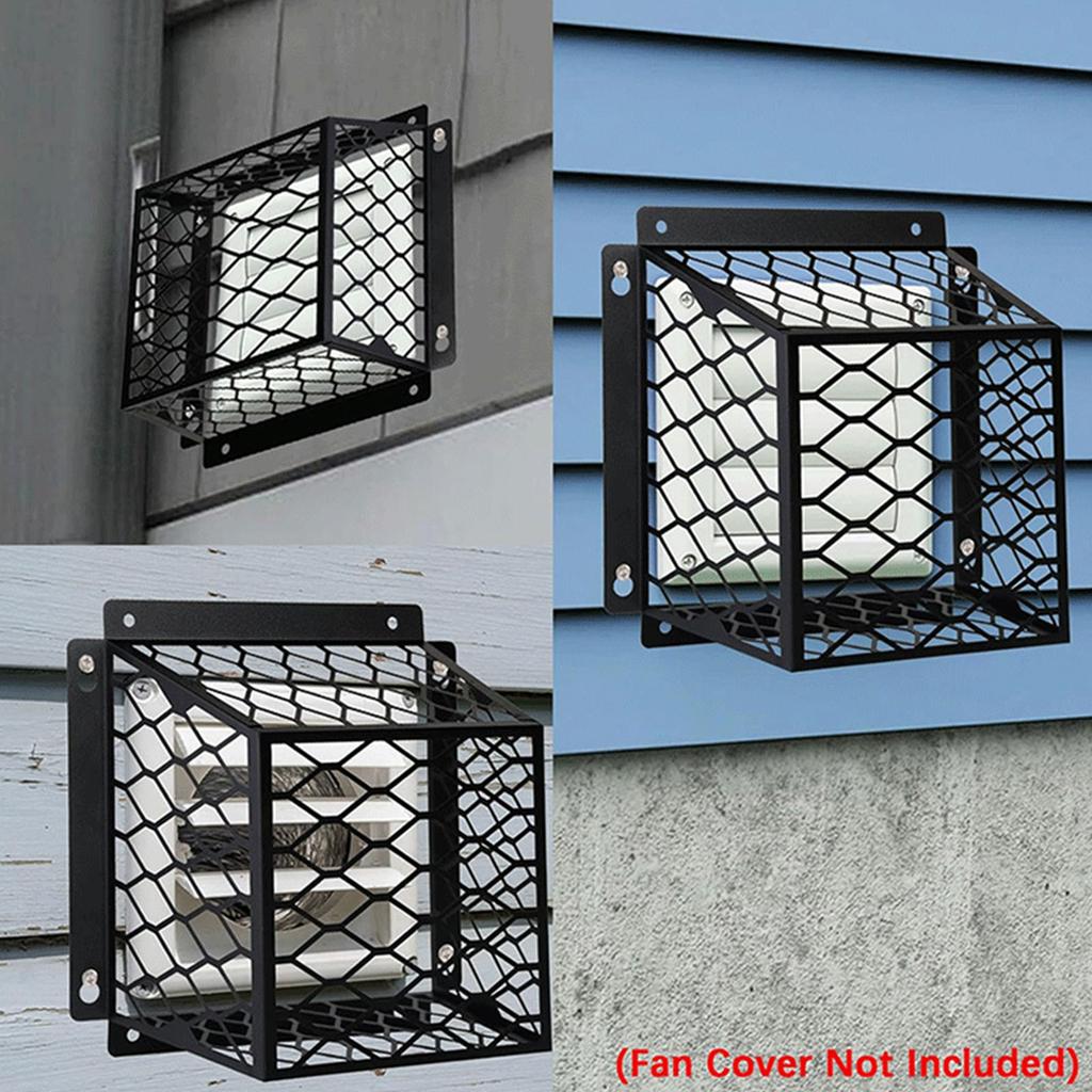 Stainless Steel Dryer Vents Covers Guard for Exhaust Fan Openings Protects Birds and Small Animals Easy Installation