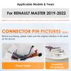 OSSURET Snapdragon Wireless Carplay Android Auto Radio for Renault Master 2019 2020 2021 2022  Intelligent Screen Car Multimedia Player GPS Navigation