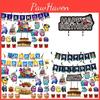 Set Suit Party Decoration Supplies Banner Cupcake Topper Space Alien