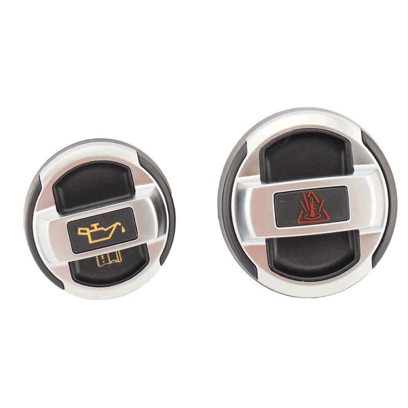 Car Oil Filler Cap Cover for -R8 A3 A4 A6 A8 Golf Passat 420103485B & Coolant Expansion Tank Cap Lid Retro 420121321