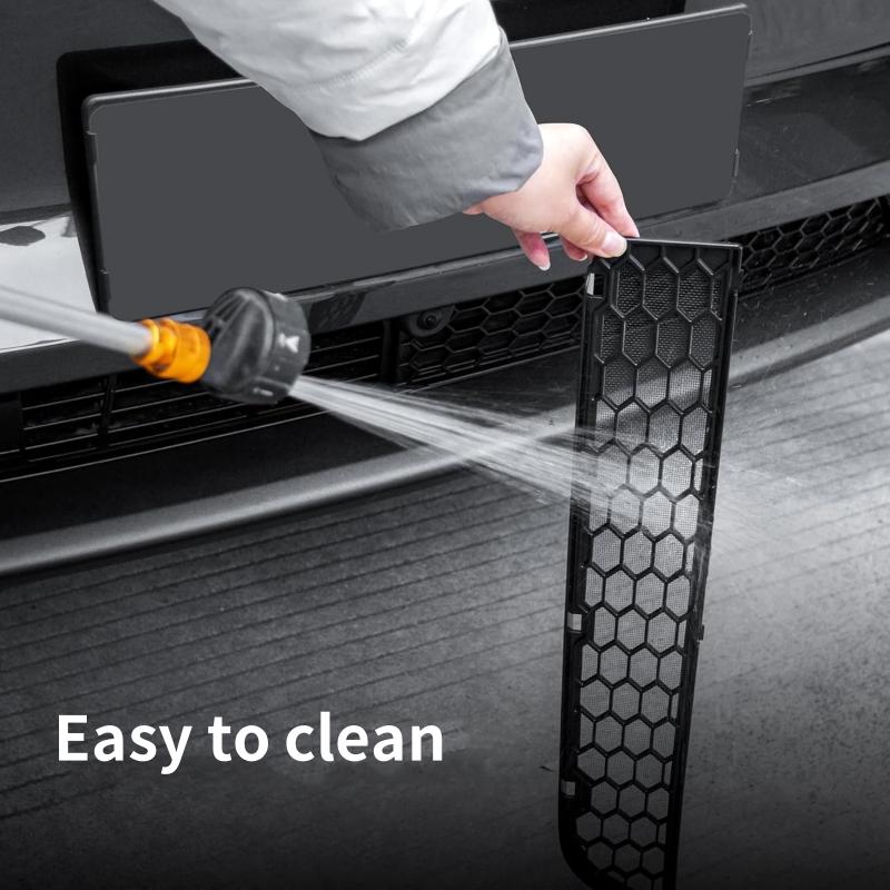 For Tesla Model Y Juniper 2025 Model 3 Highland 2025-2025 ABS Front Grill Guard Mesh Air Inlet Vent Cover Car Bumper Accessories