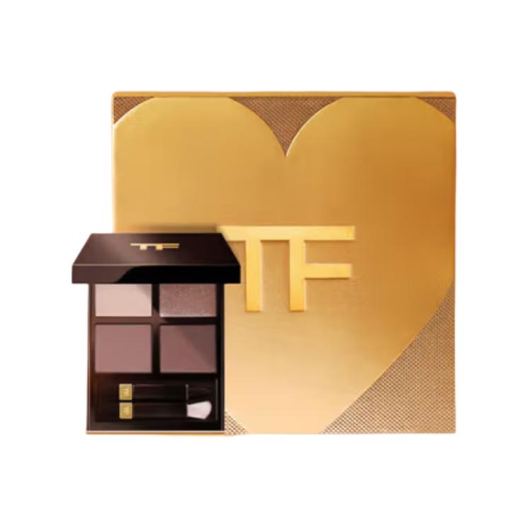 Tom Ford 4 Colors Eyeshadow Palette Easy to Blend Long Lasting